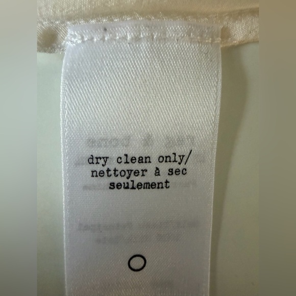 Rag & Bone Cream Silk Top - Picture 9 of 14